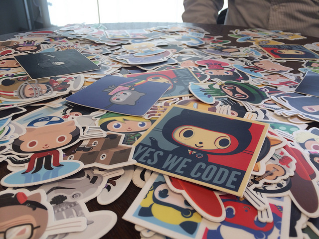 Github stickers